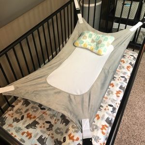 Baby crib hammock